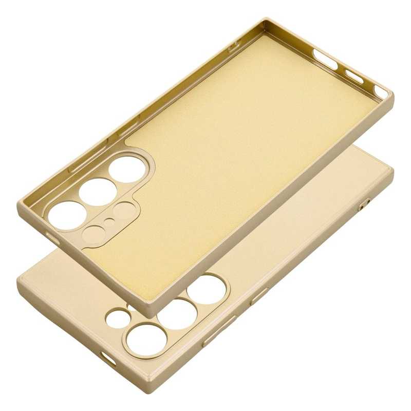 Forcell Metallic Color Case (Samsung Galaxy S24 Ultra) gold