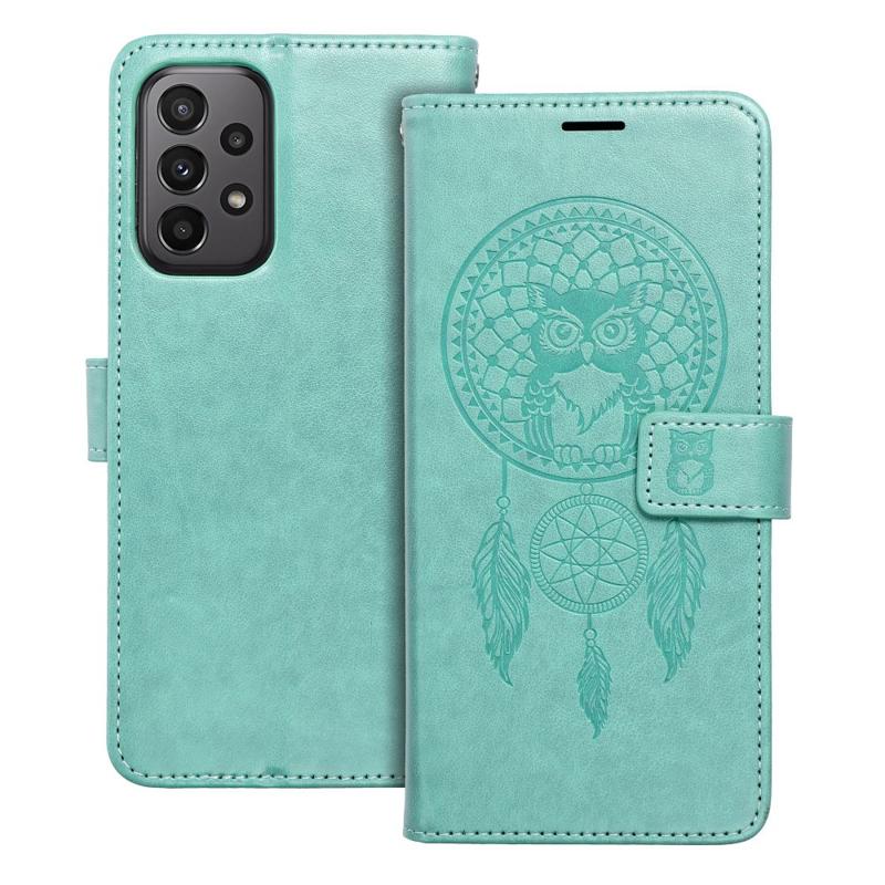 Forcell Mezzo Dreamcatcher Book Cover Case (Samsung Galaxy A23) green