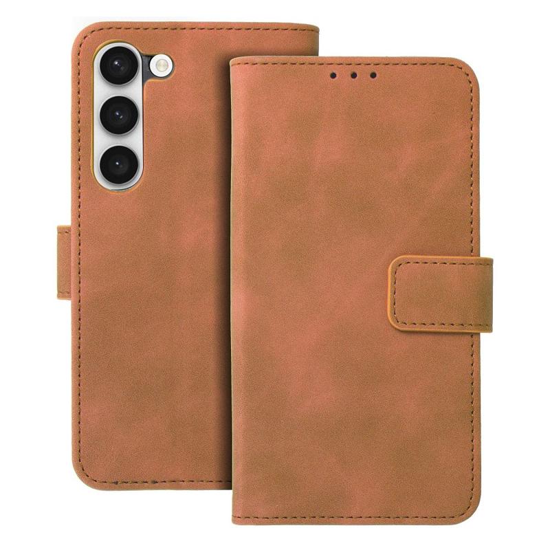 Tender Eco Leather Book Case (Samsung Galaxy S23) brown