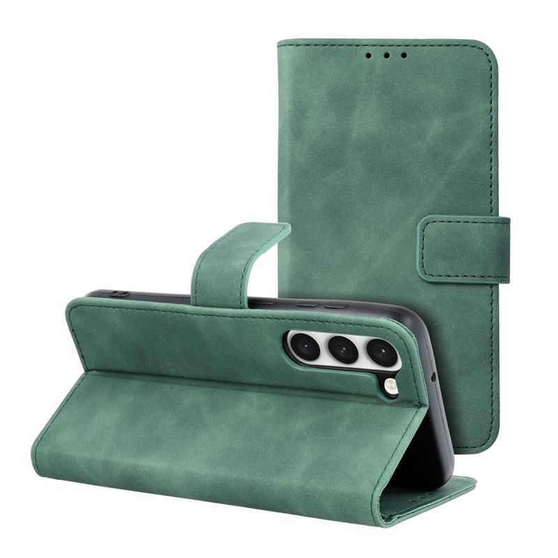 Tender Eco Leather Book Case (Samsung Galaxy S23) green