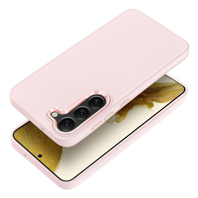 Frame TPU Thin Back Cover Case (Samsung Galaxy S23) powder pink