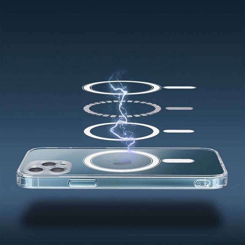 Clear MagSafe Back Cover Case (Samsung Galaxy S23) clear