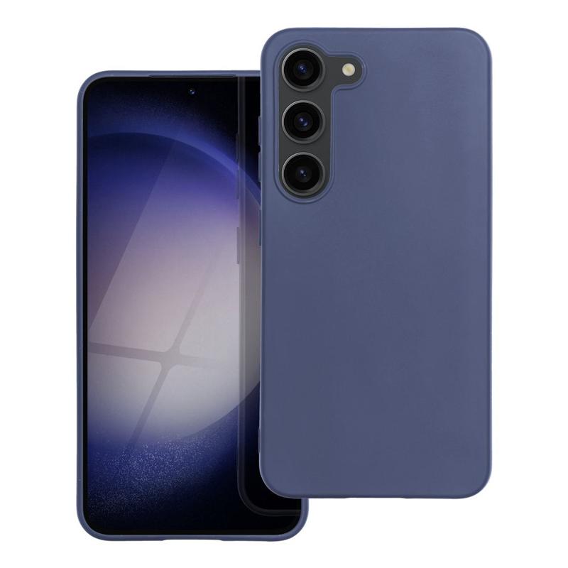 Soft Matt Case Back Cover (Samsung Galaxy S23) blue