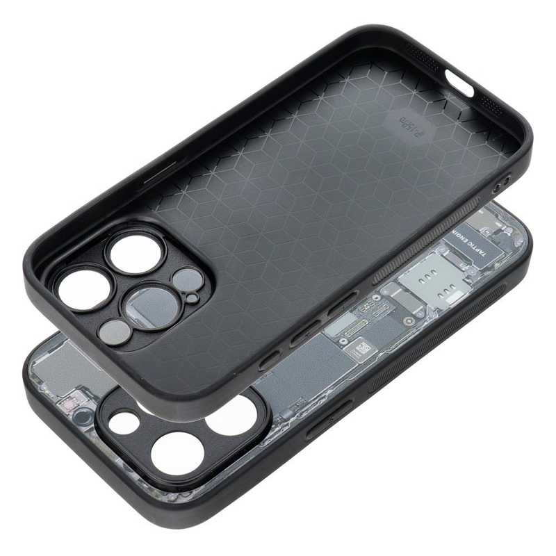 Techdown Armor TPU Glass Case (iPhone 14 Pro) design 2