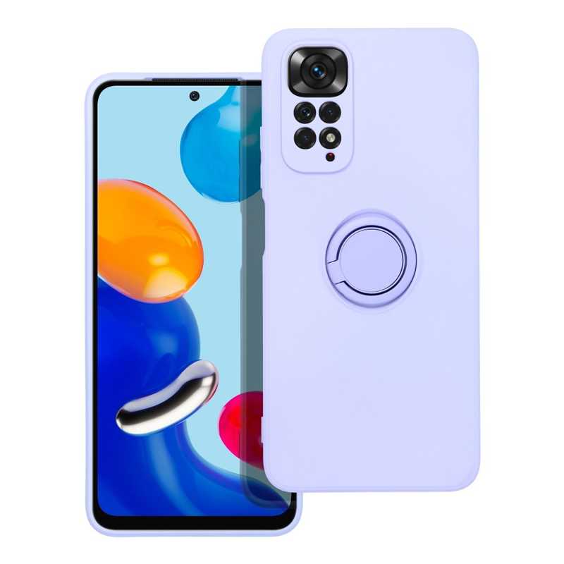 Finger Grip Case Back Cover (Xiaomi Redmi Note 11 / 11S 4G) purple