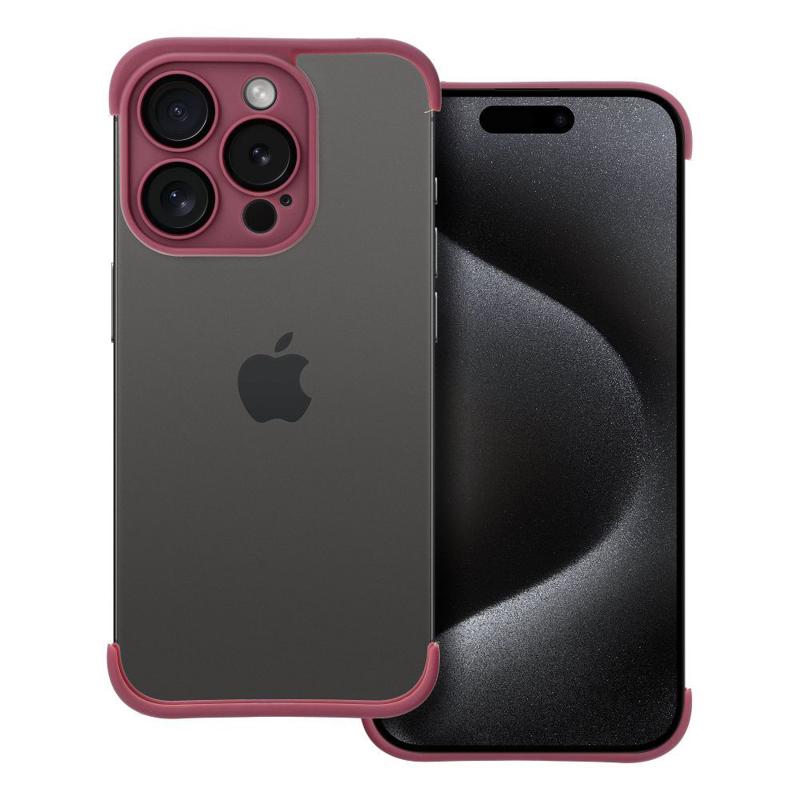 Mini Bumbers Camera Protection Case (iPhone 15 Pro) cherry