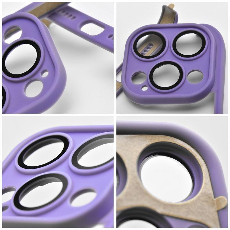 Mini Bumbers Camera Protection Case (iPhone 15 Pro) purple