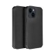 Dual Pocket Book Cover Case (iPhone 15 Pro Max) black