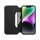 Dual Pocket Book Cover Case (iPhone 15 Pro Max) black