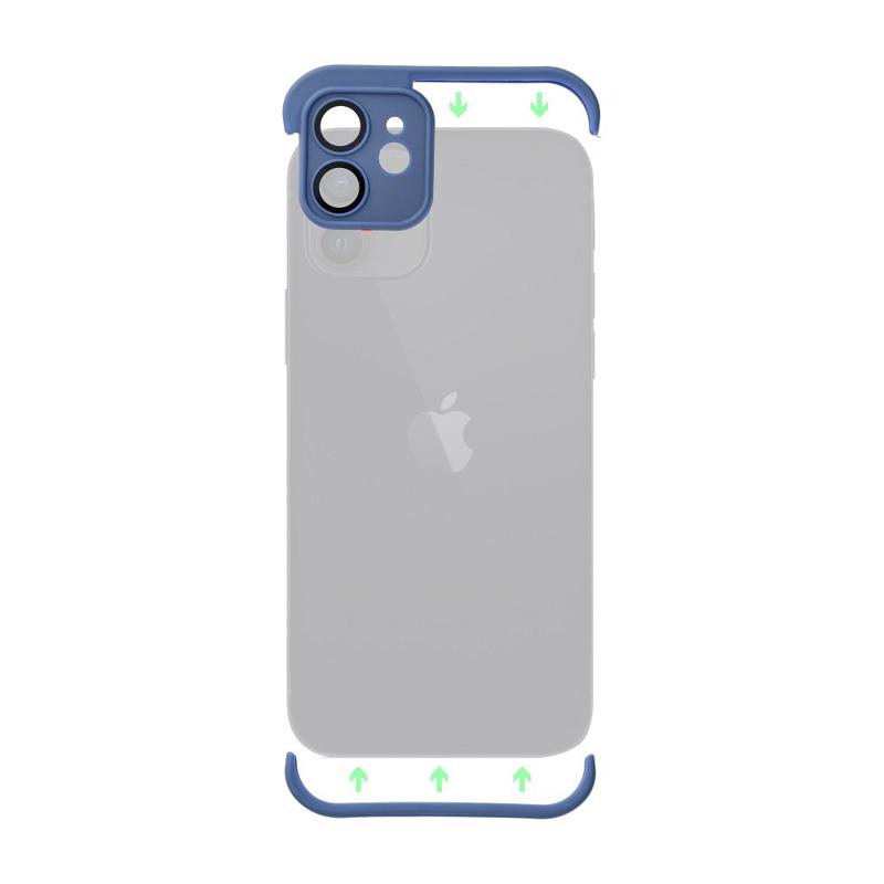 Mini Bumbers Camera Protection Case (iPhone 15 Pro Max) blue