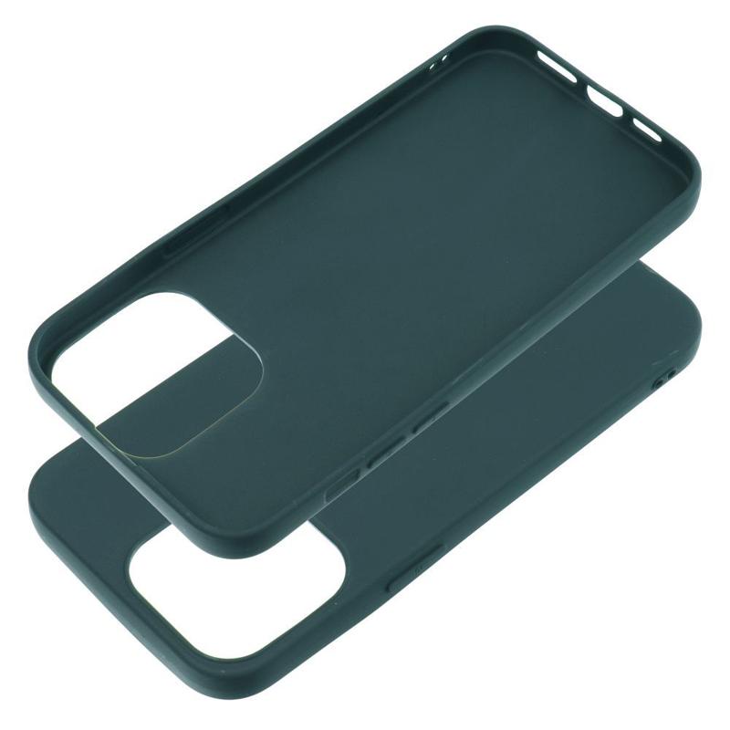 Soft Matt Case Back Cover (iPhone 15 Pro Max) dark-green