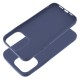Soft Matt Case Back Cover (iPhone 15 Pro Max) blue