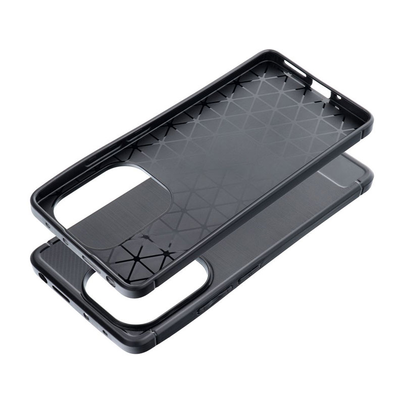 Carbon Case Back Cover (Redmi Note 13 Pro 4G / Poco M6 Pro 4G) black