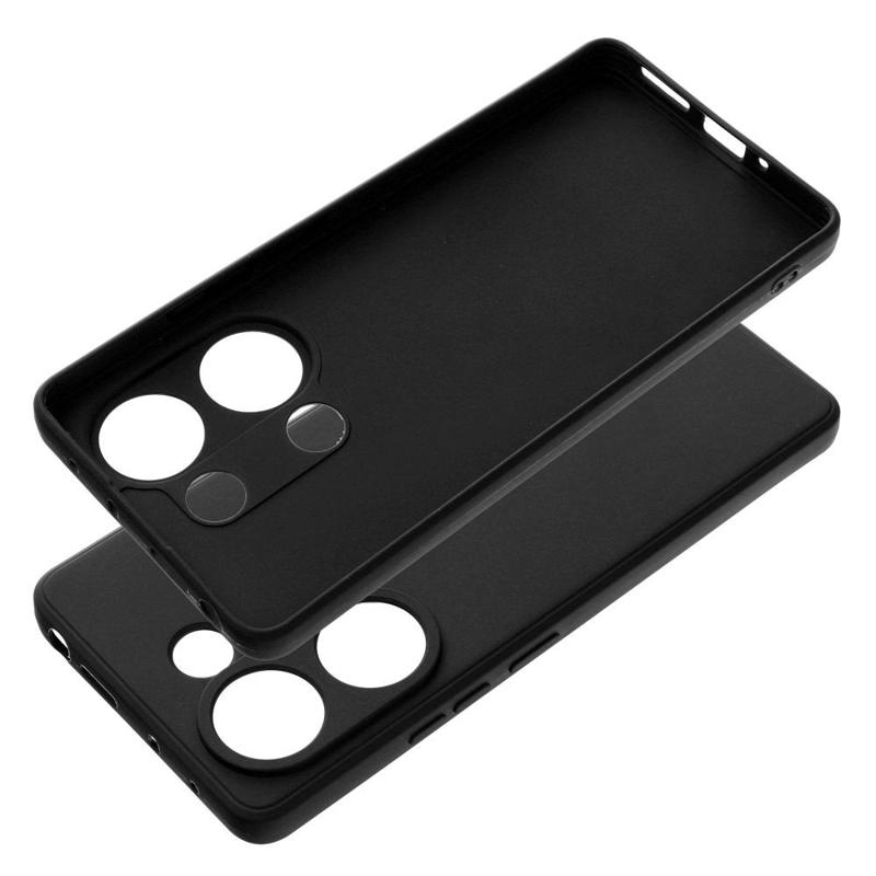 Soft Matt Case Back Cover (Redmi Note 13 Pro 4G / Poco M6 Pro 4G) black