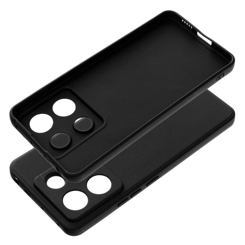 Soft Matt Case Back Cover (Xiaomi Redmi Note 13 Pro 5G / Poco X6 5G) black