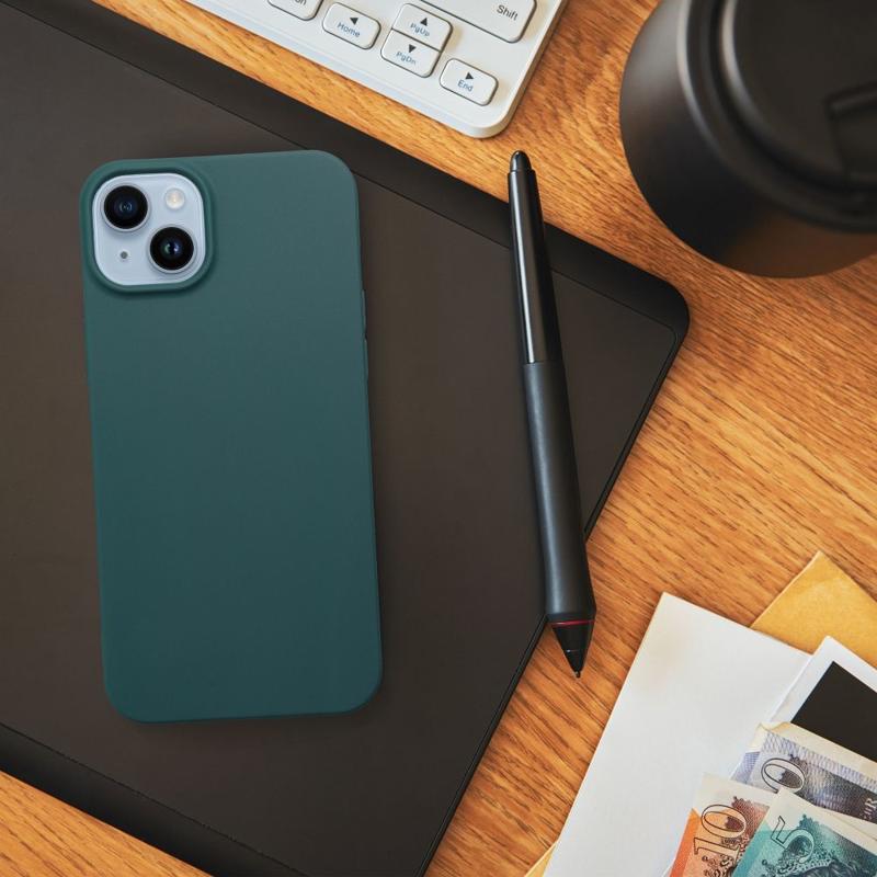 Soft Matt Case Back Cover (Xiaomi Redmi Note 13 Pro 5G / Poco X6 5G) dark-green