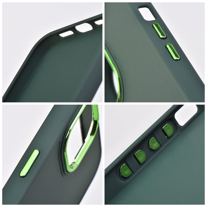 Frame TPU Thin Back Cover Case (Xiaomi Redmi Note 13 Pro 5G / Poco X6 5G) green