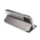 Elegance Magnet Book Cover (Samsung Galaxy S24) grey