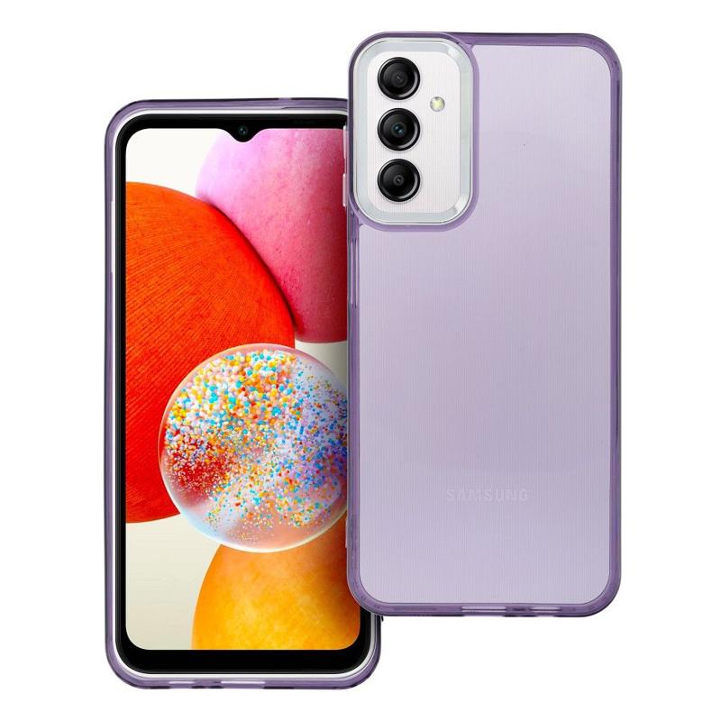 Pearl Premium Silicone Case (Samsung Galaxy A14 5G / 4G) purple
