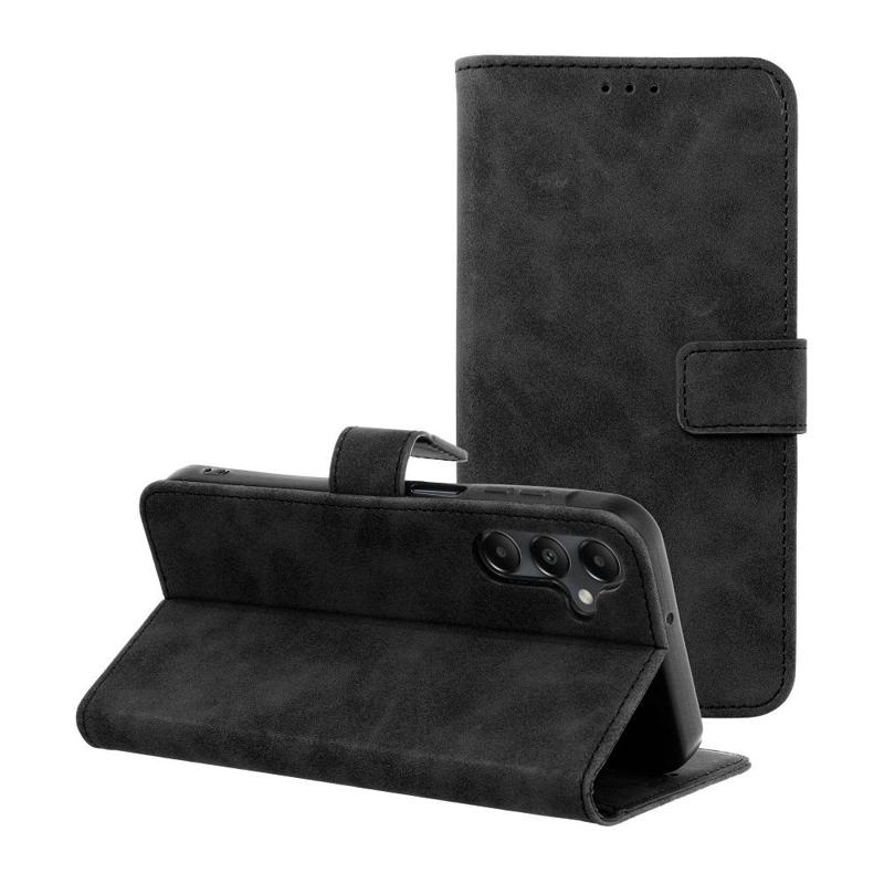 Tender Eco Leather Book Case (Samsung Galaxy A15 5G / 4G) black