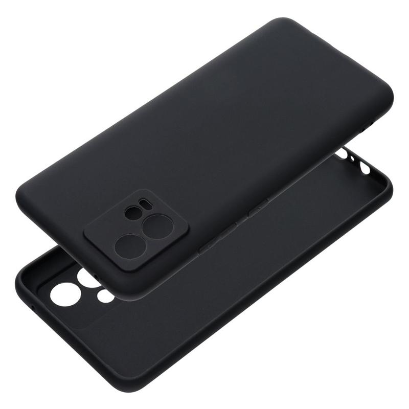 Soft Matt Case Back Cover (Motorola Moto G72) black