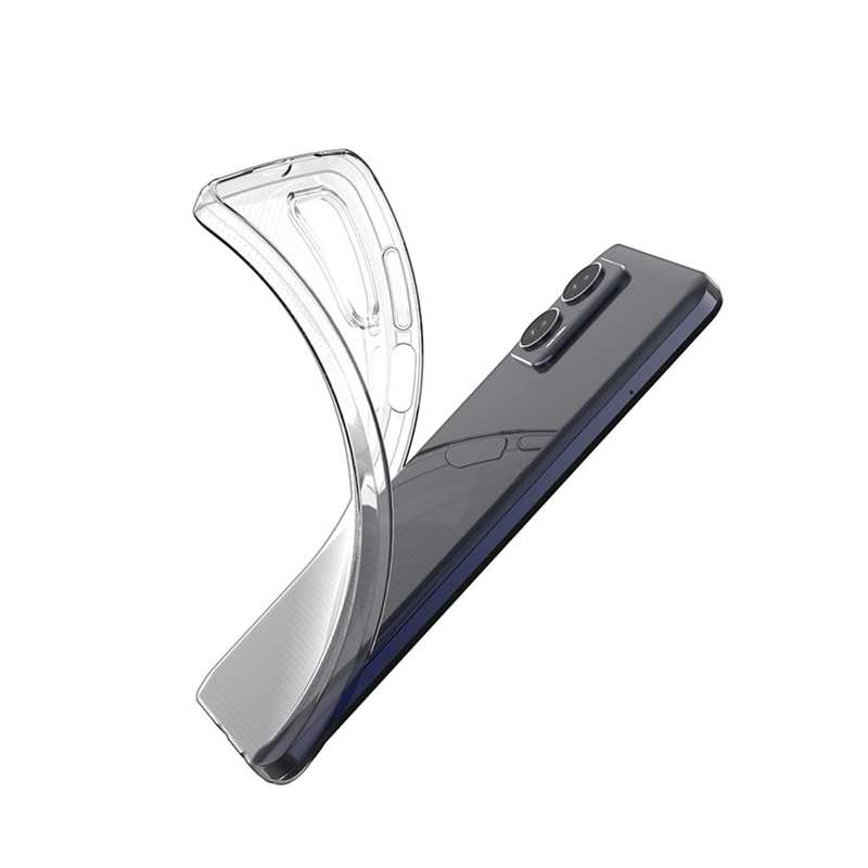 Ultra Slim Case Back Cover 0.5 mm (Motorola Moto G72) clear