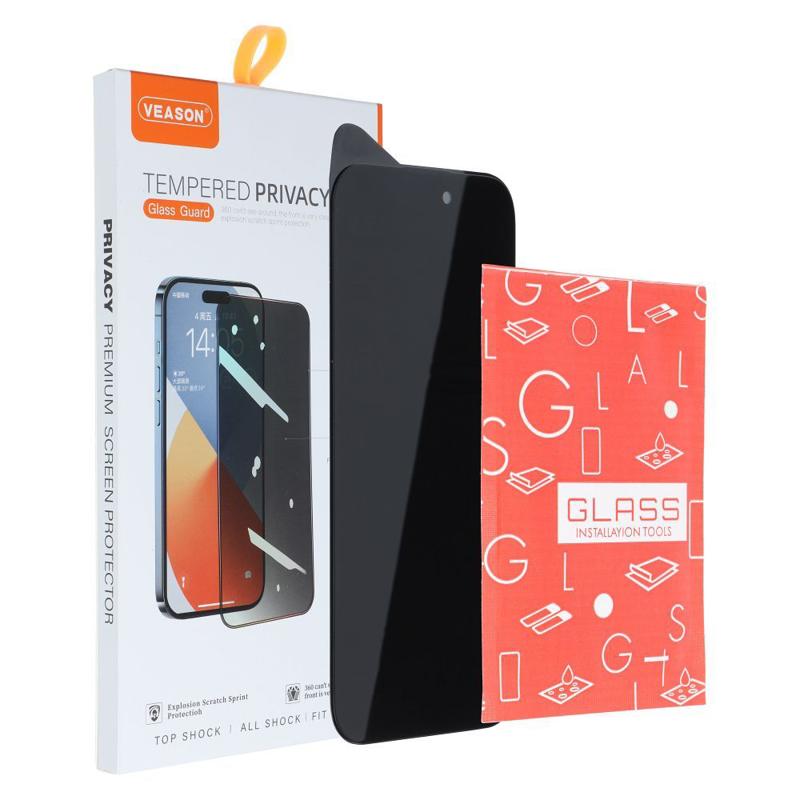 Tempered Glass Privacy Veason (iPhone 11 Pro / XS / X) black