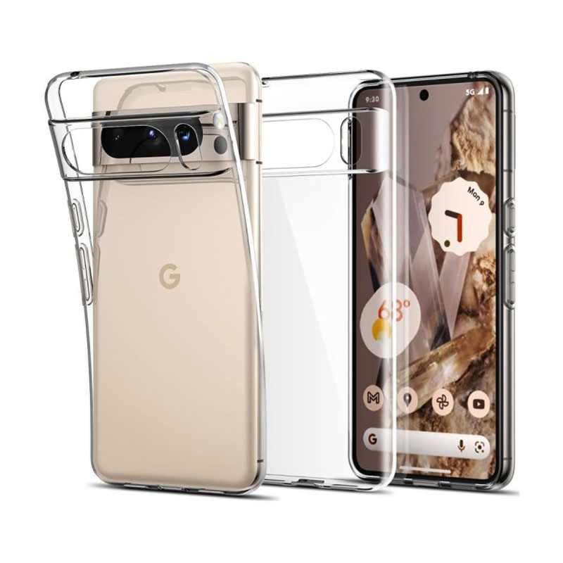 Ultra Slim Case Back Cover 0.5 mm (Google Pixel 8) clear