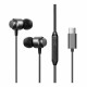 Joyroom JR-EC06 Type-C Ακουστικά In-Ear Handsfree (gray)