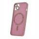 Glitter Chrome Mag Case (iPhone 12 Pro) pink