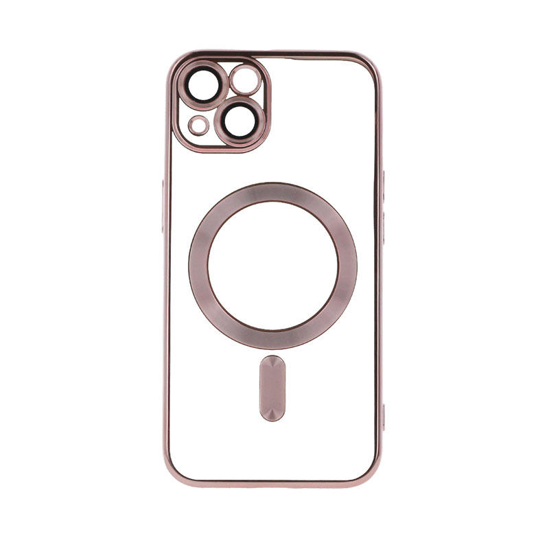 Color Chrome Mag Back Cover Case (iPhone 12 Pro) rose gold