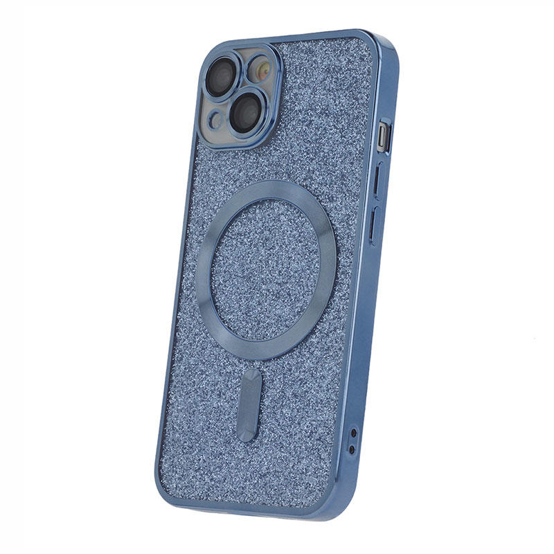 Glitter Chrome Mag Case (iPhone 13 Pro) blue