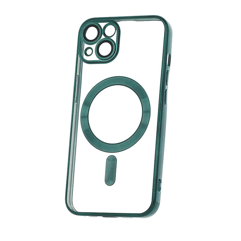 Color Chrome Mag Back Cover Case (iPhone 13 Pro) green