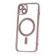 Color Chrome Mag Back Cover Case (iPhone 14 Pro) rose gold