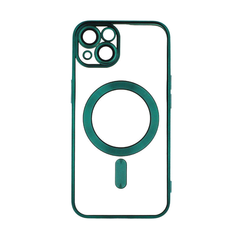 Color Chrome Mag Back Cover Case (iPhone 14 Pro Max) green