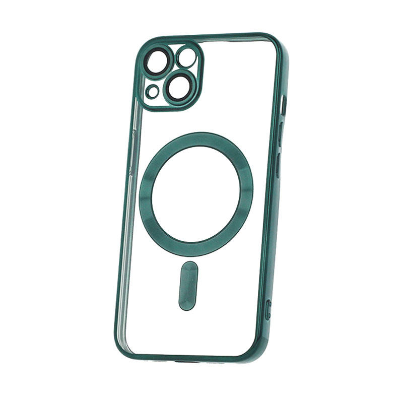 Color Chrome Mag Back Cover Case (iPhone 14 Pro Max) green