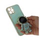 Astronaut 3D Silicone Back Cover Case (iPhone 15 Pro Max) mint