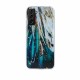 Gold Glam Back Cover Case (Samsung Galaxy S24) feathers