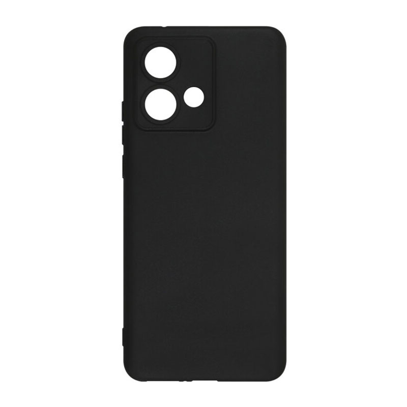 Soft Matt Case Back Cover (Motorola Moto G84) black