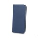 Smart Magnetic Leather Book Cover (Motorola Moto G84) blue