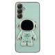 Astronaut 3D Silicone Back Cover Case (Samsung Galaxy A05s) mint