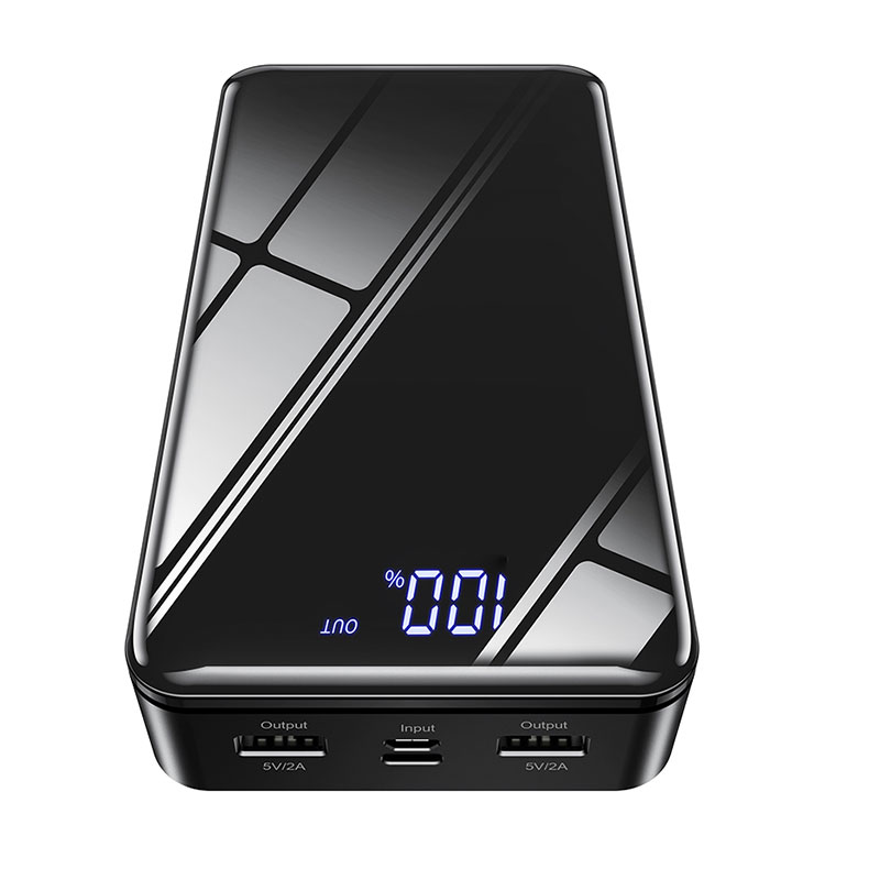 Borofone BJ8 Extreme Power Bank 30000mAh 2xUSB (black)