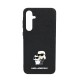 Karl Lagerfeld® Ikonik Choupette Hardcase Cover (Samsung Galaxy A55 5G) black