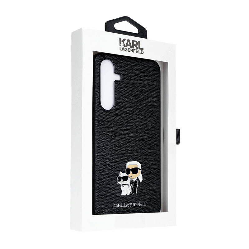 Karl Lagerfeld® Ikonik Choupette Hardcase Cover (Samsung Galaxy A55 5G) black