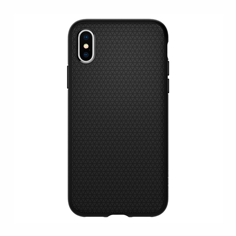 Spigen® Liquid Air™ 063CS25114 Case (iPhone X / XS) matte black