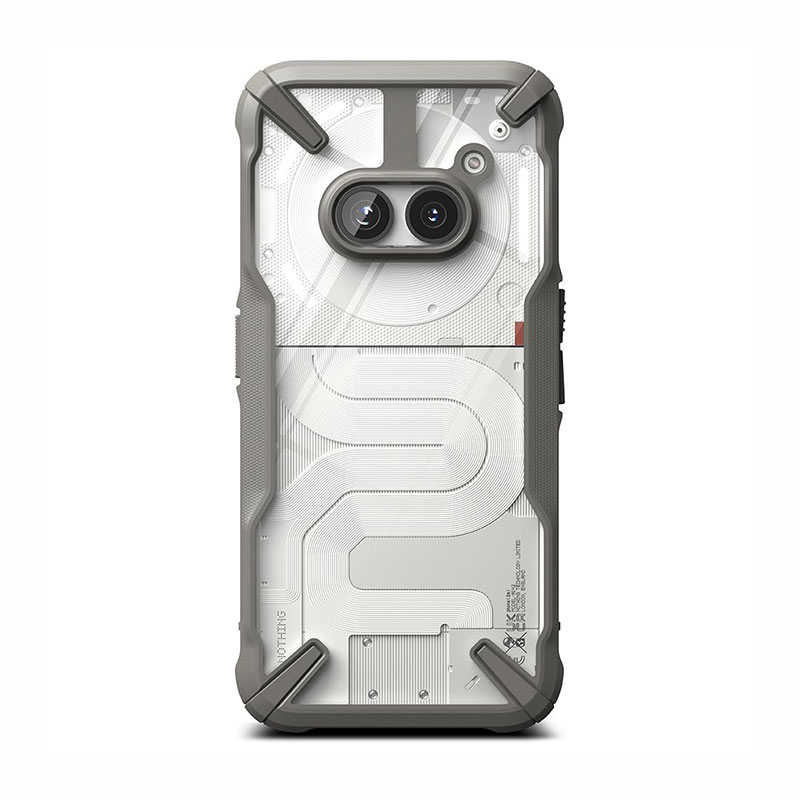 Ringke Fusion-X Back Case (Nothing Phone 2a) grey