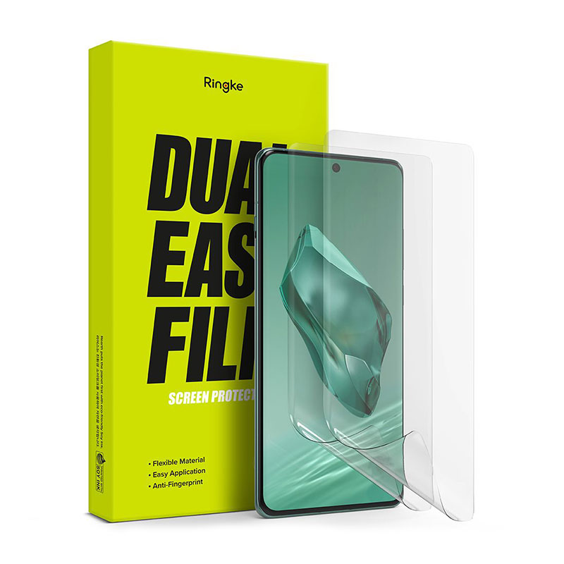 Ringke Dual Easy Film 2x Screen Protector (Oneplus 12R) clear
