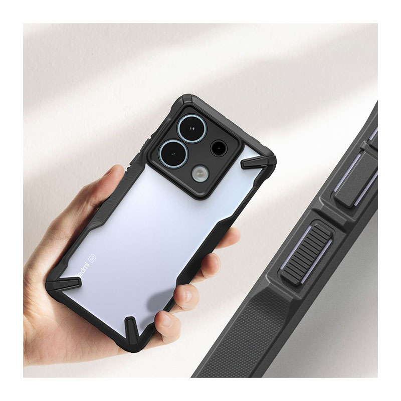 Ringke Fusion-X Back Case (Xiaomi Redmi Note 13 Pro 5G / Poco X6 5G) black