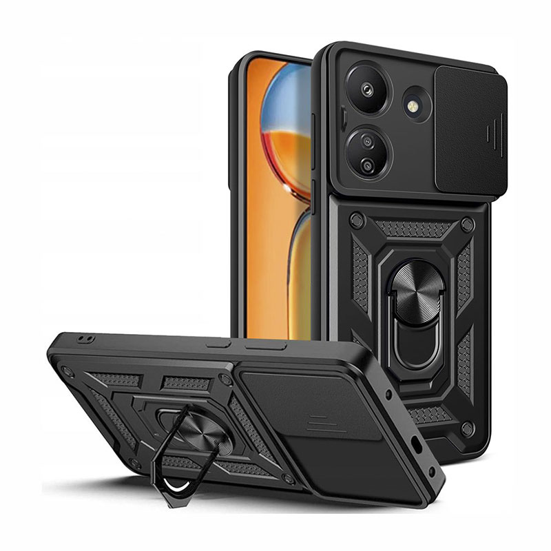 Tech-Protect Camshield Pro Case (Xiaomi Redmi 13C / Poco C65) black