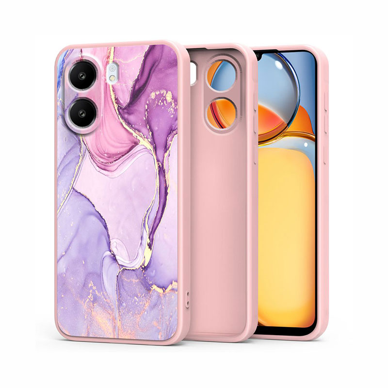 Tech-Protect Mood Back Cover Case (Xiaomi Redmi 13C / Poco C65) marble